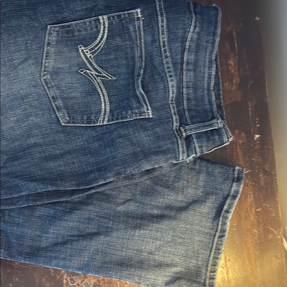 Wrangler Women's Straight Leg Jeans - Dark Blue